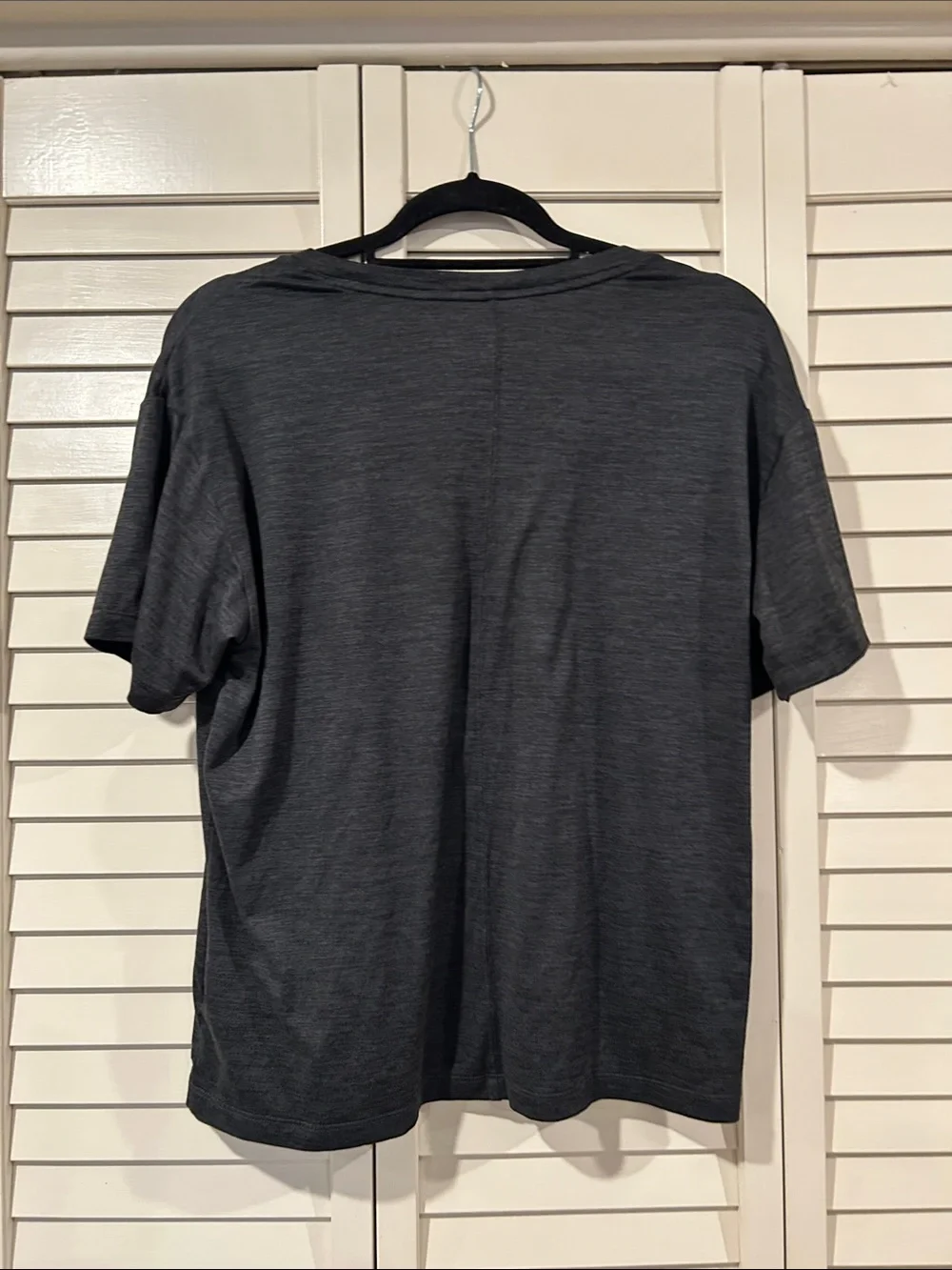 Champion Men's Charcoal Short Sleeve Crew Tee Small - Picture 4 of 6